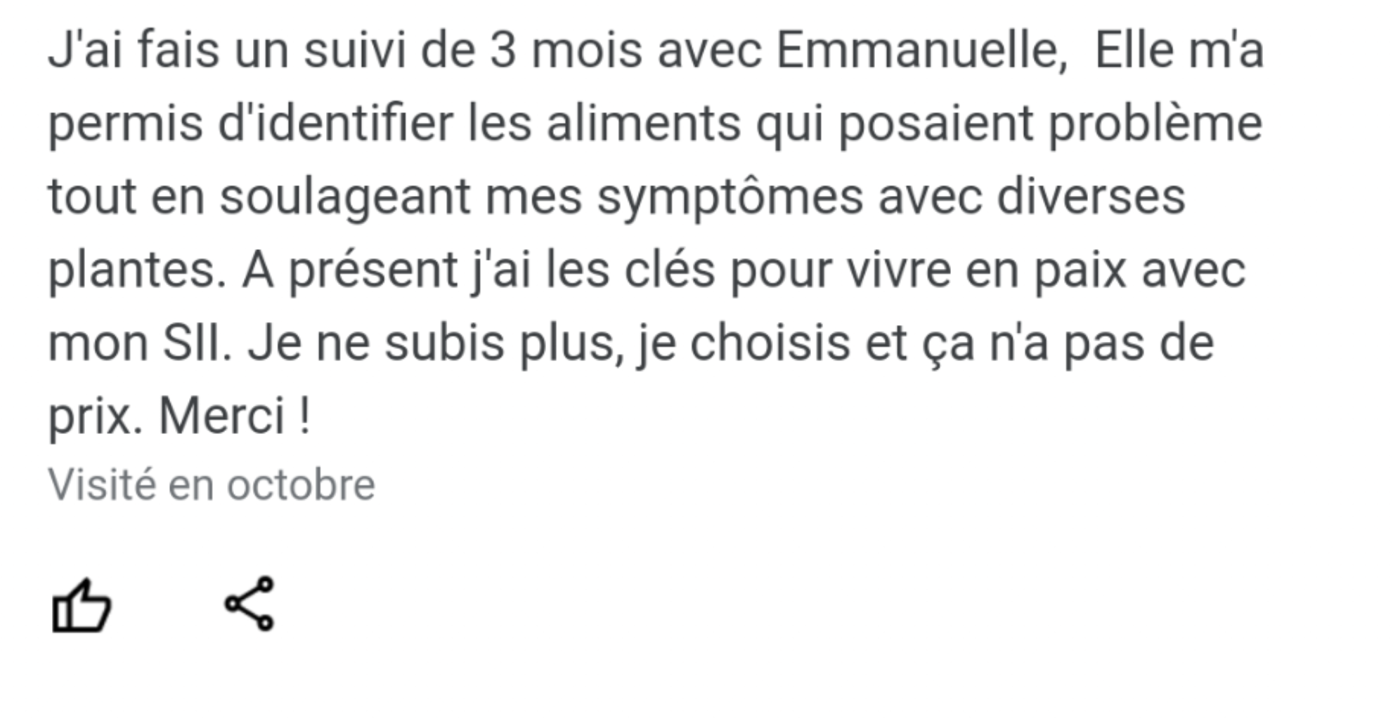 colopathie fonctionnelle retours consultation naturopathie